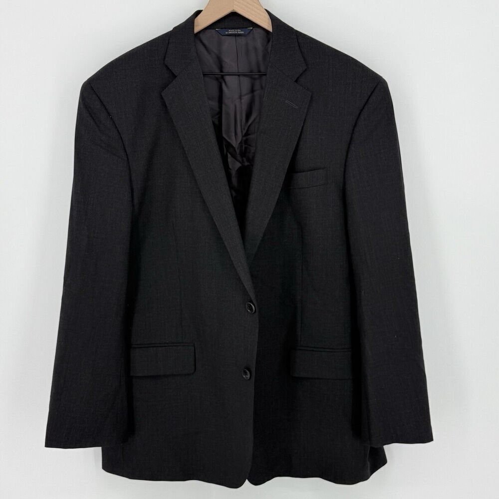 Estrato By Trabaldo Togna 1840 For Brooks Brothers Madison Blazer Gray Wool 46R